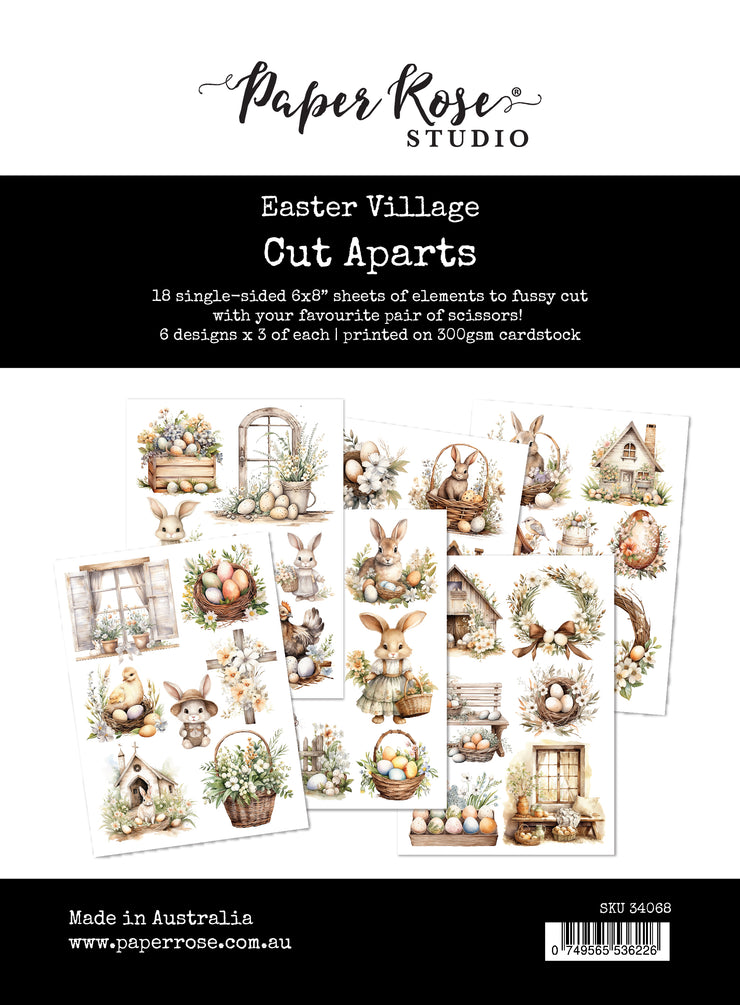 Easter Village Cut Aparts Paper Pack 34068