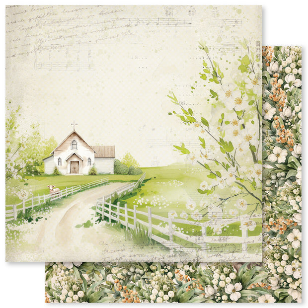 Easter Village E 12x12 Paper (12pc Bulk Pack) 34032