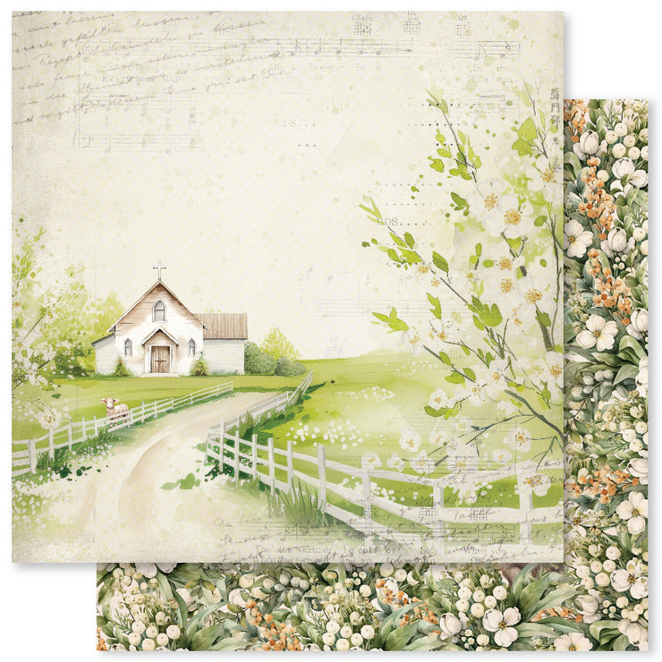 Easter Village E 12x12 Paper (12pc Bulk Pack) 34032