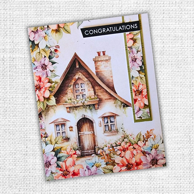 Papercuts Cardmaking Kit - February 2025 Easter Village 34131