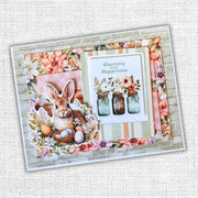 Papercuts Cardmaking Kit - February 2025 Easter Village 34131