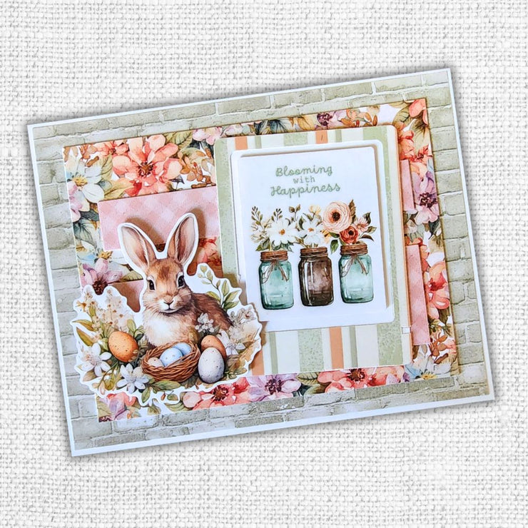 Papercuts Cardmaking Kit - February 2025 Easter Village 34131