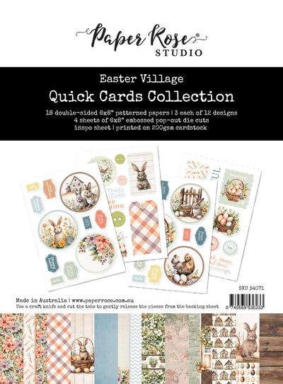 Easter Village 6x8" Quick Cards Collection 34071