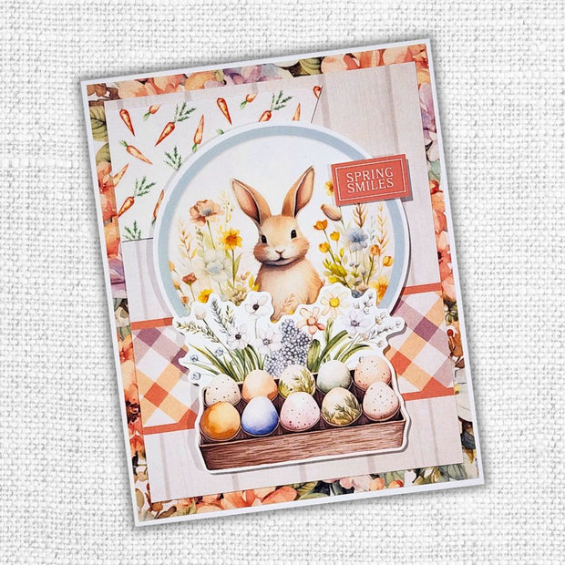 Easter Village 6x8" Quick Cards Die Cuts 34074