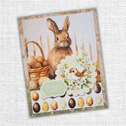 Easter Village 6x8" Quick Cards Die Cuts 34074