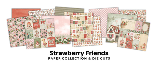 Strawberry Friends 6x6 Paper Collection 34857