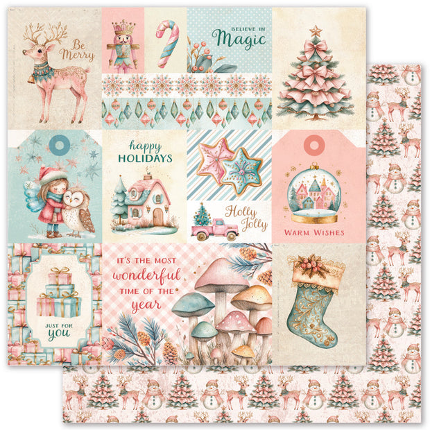 Fairytale Christmas A 12x12 Paper (12pc Bulk Pack) 35187