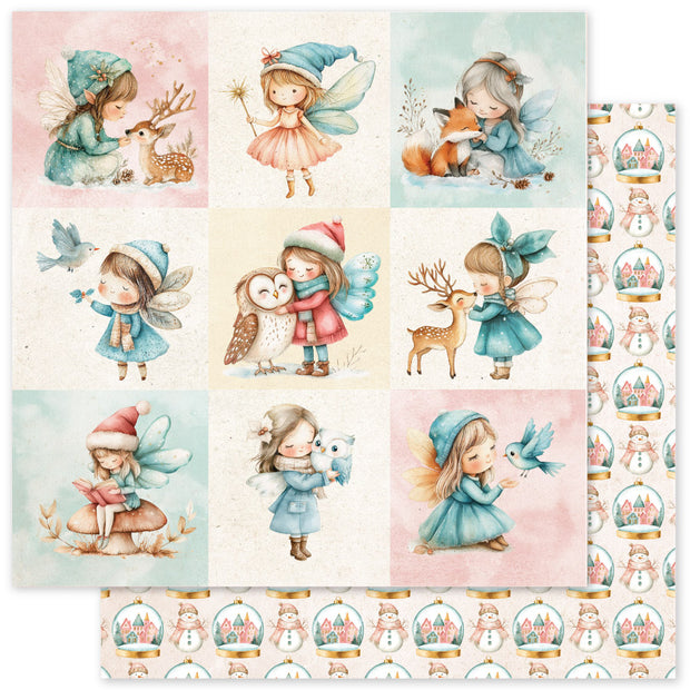 Fairytale Christmas Basics A 12x12 Paper (12pc Bulk Pack) 35211