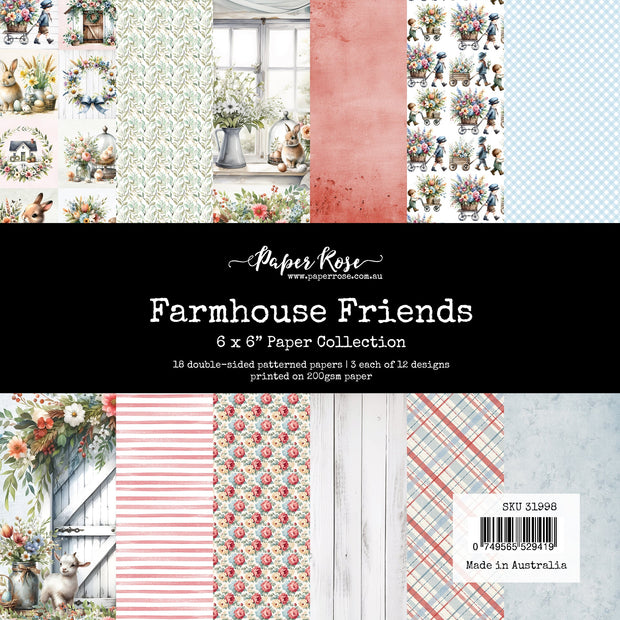 Farmhouse Friends 6x6 Paper Collection 31998 - Paper Rose Studio
