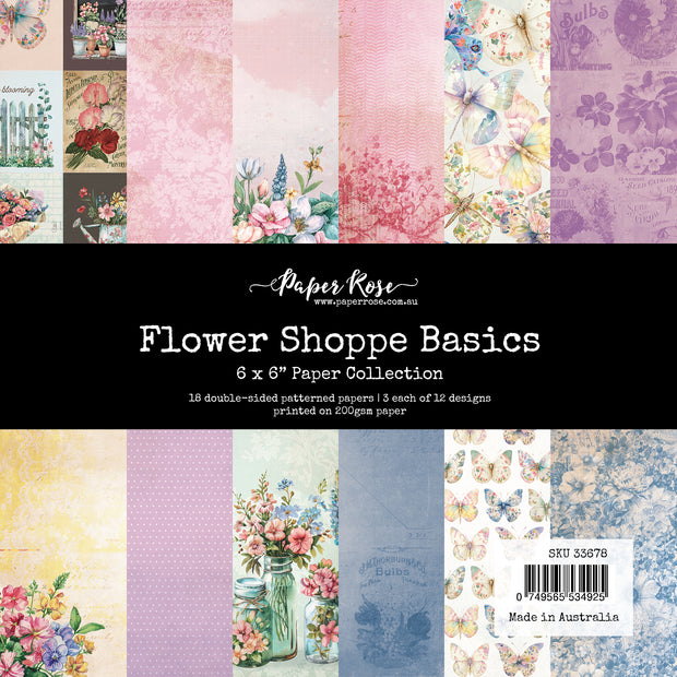 Flower Shoppe Basics 6x6 Paper Collection 33678