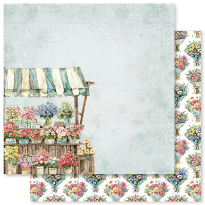 Flower Shoppe E 12x12 Paper (12pc Bulk Pack) 33249 - Paper Rose Studio