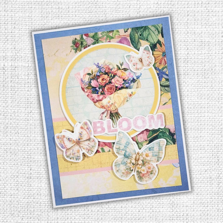 Flower Market 6x8" Quick Cards Collection 33714 - Paper Rose Studio