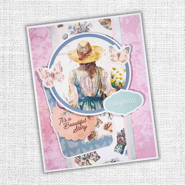 Flower Market 6x8" Quick Cards Collection 33714 - Paper Rose Studio