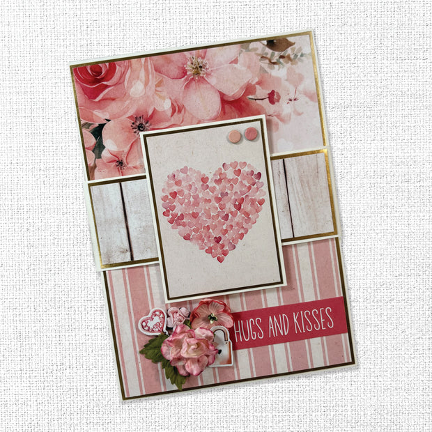 Sweet Valentine 6x8 Chipboard Sticker Pack 33432