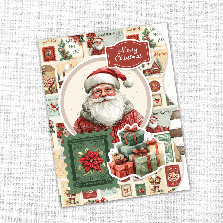 Christmas Tree Farm 8.5" x 11" Mini Junk Journal Folio Kit 35442