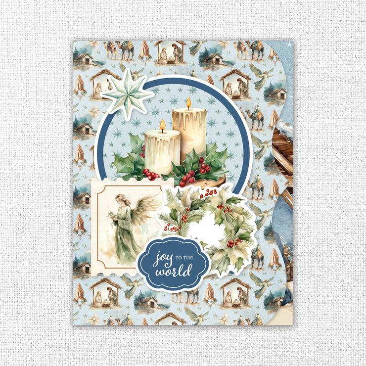 Joy to the World 8.5" x 11" Mini Junk Journal Folio Kit 35566 - Paper Rose Studio
