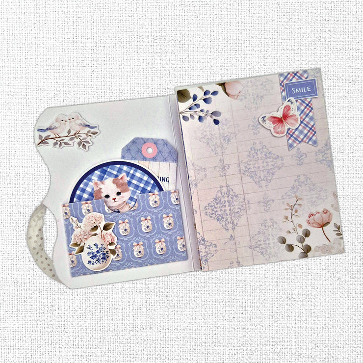 Primrose Garden 8.5x11" Mini Junk Journal Folio Kit 36103 – Paper Rose ...