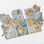 Bees and  Butterflies  8.5" x 11" Mini Junk Journal Folio Kit 35013 - Paper Rose Studio
