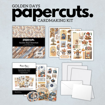 Papercuts Cardmaking Kit - Golden Days 35308