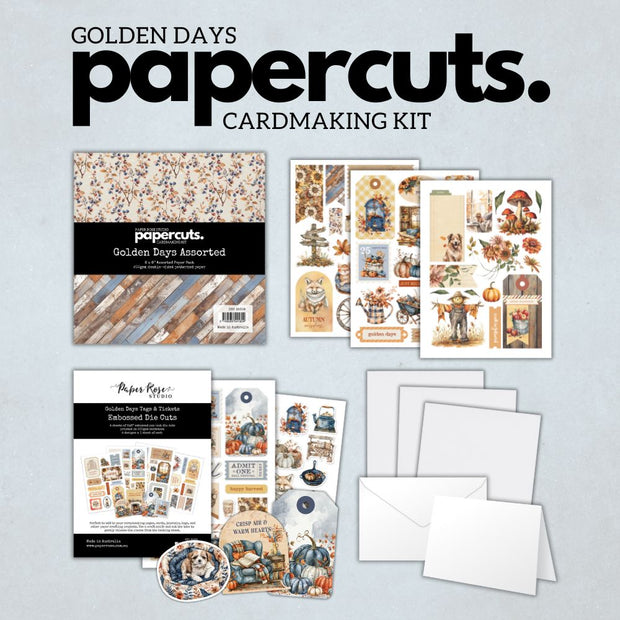 Papercuts Cardmaking Kit - Golden Days 35308