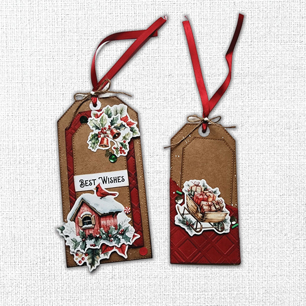 Christmas Tree Farm Embossed Die Cuts 35298