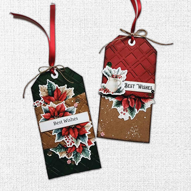 Christmas Tree Farm Embossed Die Cuts 35298