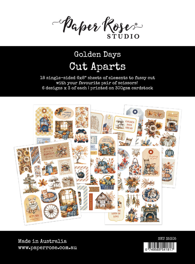 Golden Days Cut Aparts Paper Pack 35305