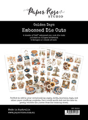 Golden Days Embossed Die Cuts 35302 - Paper Rose Studio