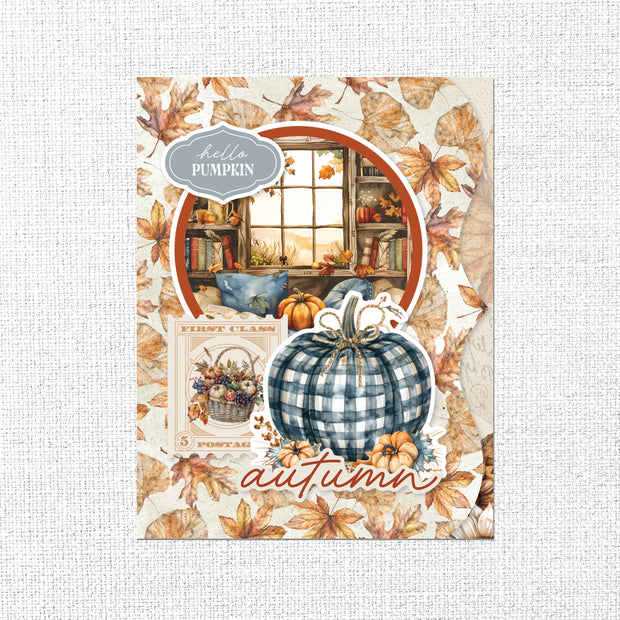 Golden Days 8.5" x 11" Mini Junk Journal Folio Kit 35344