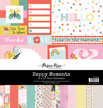 Happy Moments 12x12 Paper Collection 34941