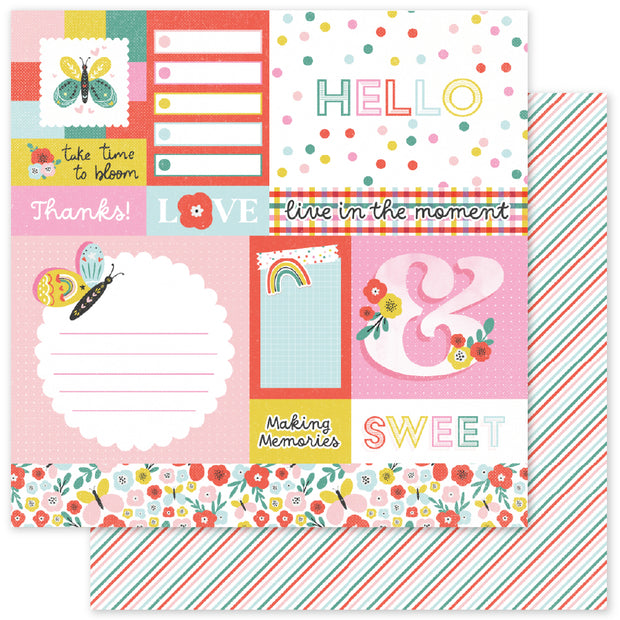 Happy Moments A 12x12 Paper (12pc Bulk Pack) 34944