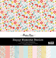 Happy Moments Basics 12x12 Paper Collection 34965