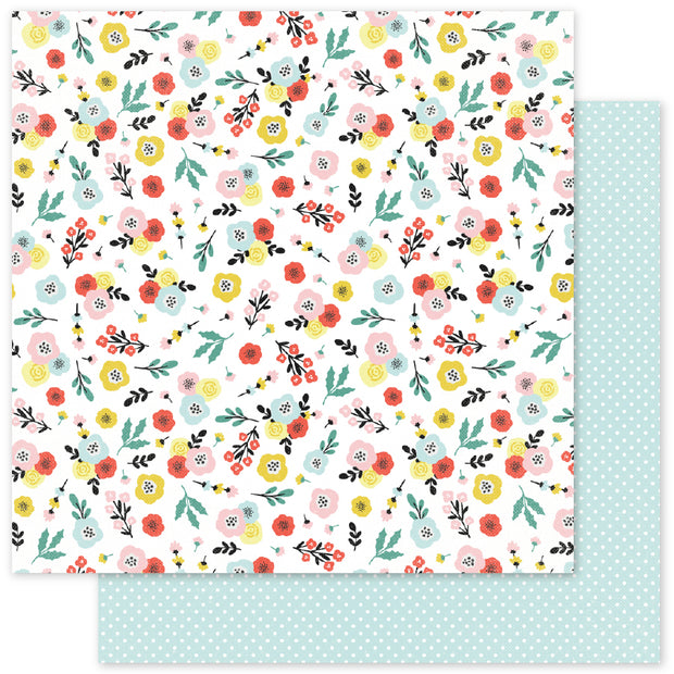 Happy Moments Basics C 12x12 Paper (12pc Bulk Pack) 34974