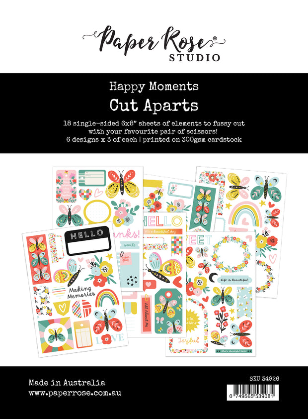 Happy Moments Cut Aparts Paper Pack 34926
