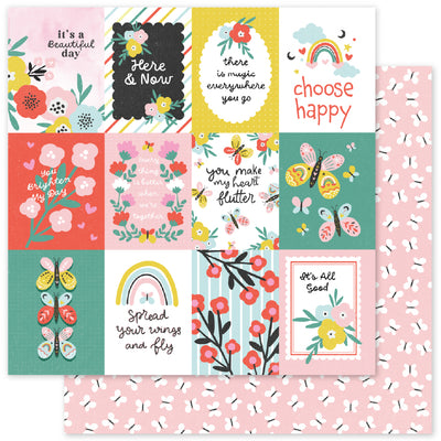 Happy Moments D 12x12 Paper (12pc Bulk Pack) 34953