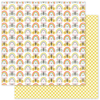 Happy Moments F 12x12 Paper (12pc Bulk Pack) 34959