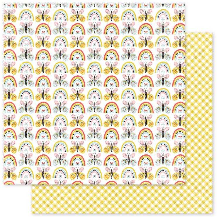 Happy Moments F 12x12 Paper (12pc Bulk Pack) 34959