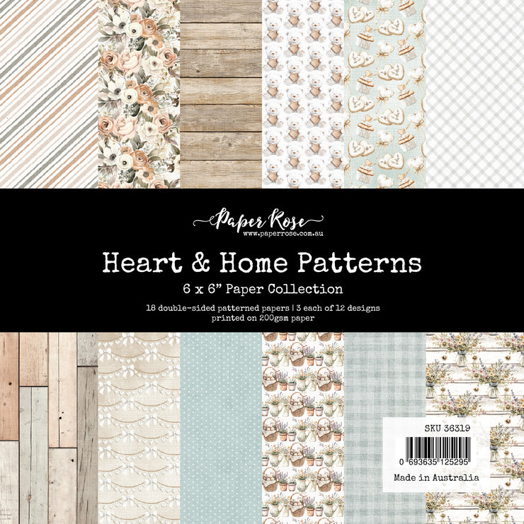 Heart & Home Patterns 6x6 Paper Collection 36319 – Paper Rose Studio