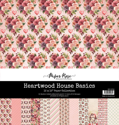 Heartwood House Basics 12x12 Paper Collection 35746