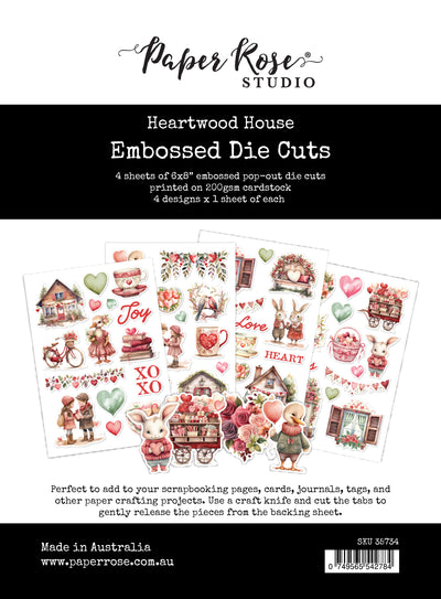 Heartwood House 6x8" Embossed Die Cuts 35734
