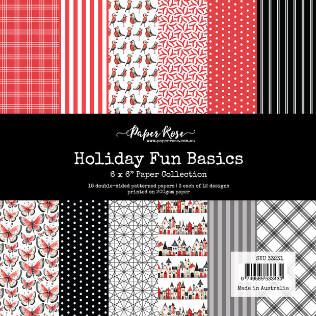 Holiday Fun Basics 6x6 Paper Collection 33231