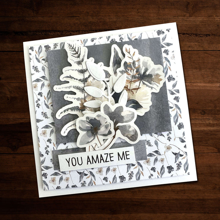 Morning Memories Embossed Die Cuts 30348 - Paper Rose Studio