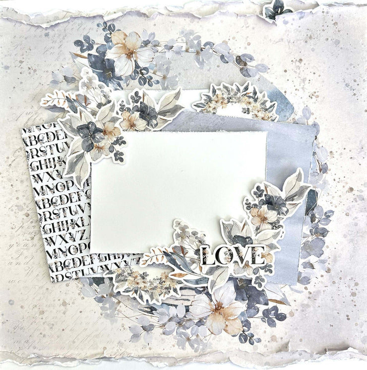 Morning Memories Embossed Die Cuts 30348 - Paper Rose Studio