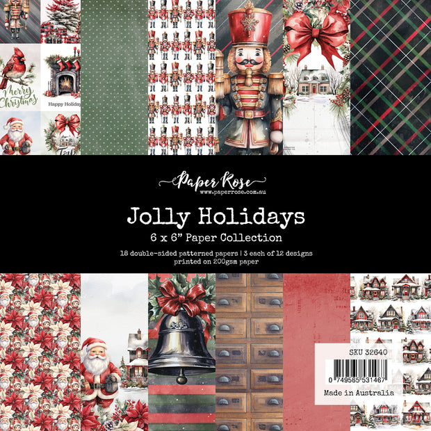 Jolly Holidays 6x6 Paper Collection 32640