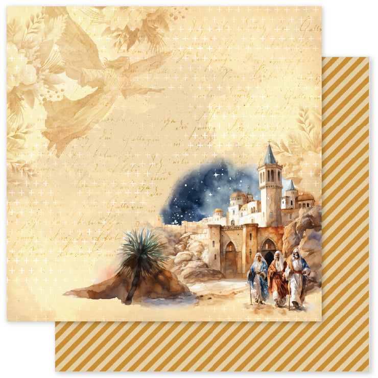 Joy to the World B 12x12 Paper (12pc Bulk Pack) 35509