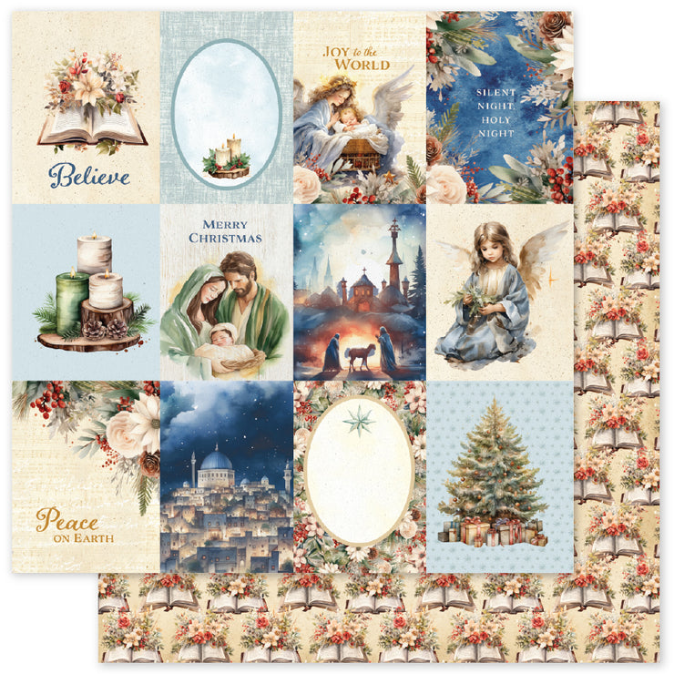 Joy to the World C 12x12 Paper (12pc Bulk Pack) 35512