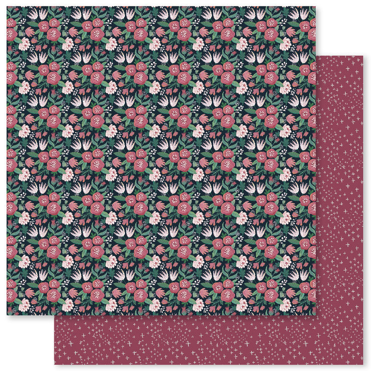 Katie's Tea Party D 12x12 Paper (12pc Bulk Pack) 30837 - Paper Rose Studio