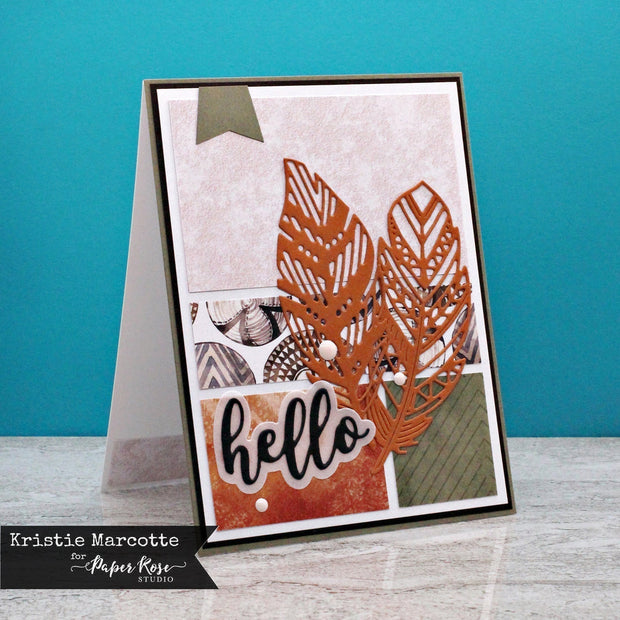 Hello Layered Metal Cutting Die 18252 - Paper Rose Studio