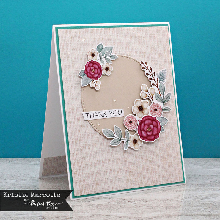 Embroidery 6x6 Paper Collection 27088 - Paper Rose Studio