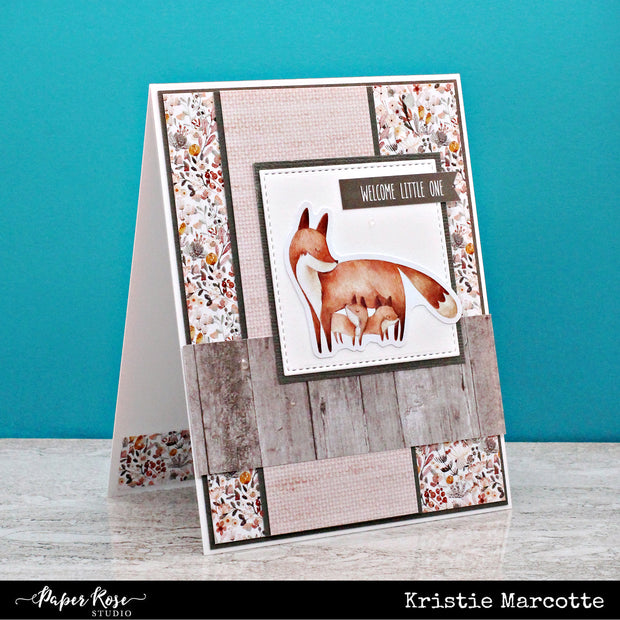 Woodland Friends 6x8" Quick Cards Collection 29982 - Paper Rose Studio